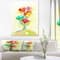 Designart - Spring Flowers Bouquet in a Vase - Large Floral Canvas Art Print